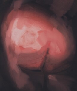 Night gathers quietly, oil on canvas, 43X37, 2025