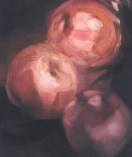 She is waiting there for you, oil on canvas, 43X37, 2025